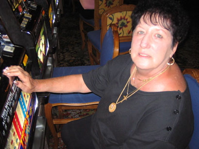 Mom at Slot Machine